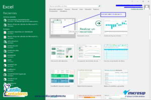 manual microsip. abrir texto en excel. paso 1.