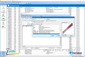 como hacer una cotización.modulo de ventas. manual microsip castillo contadores 6