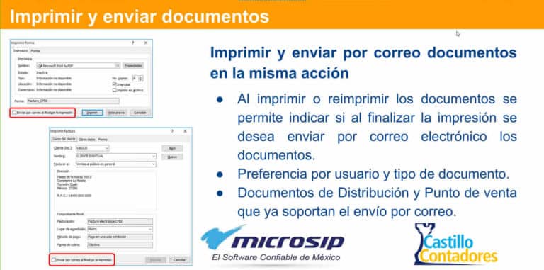 Nueva Versi N Microsip Castillo Contadores