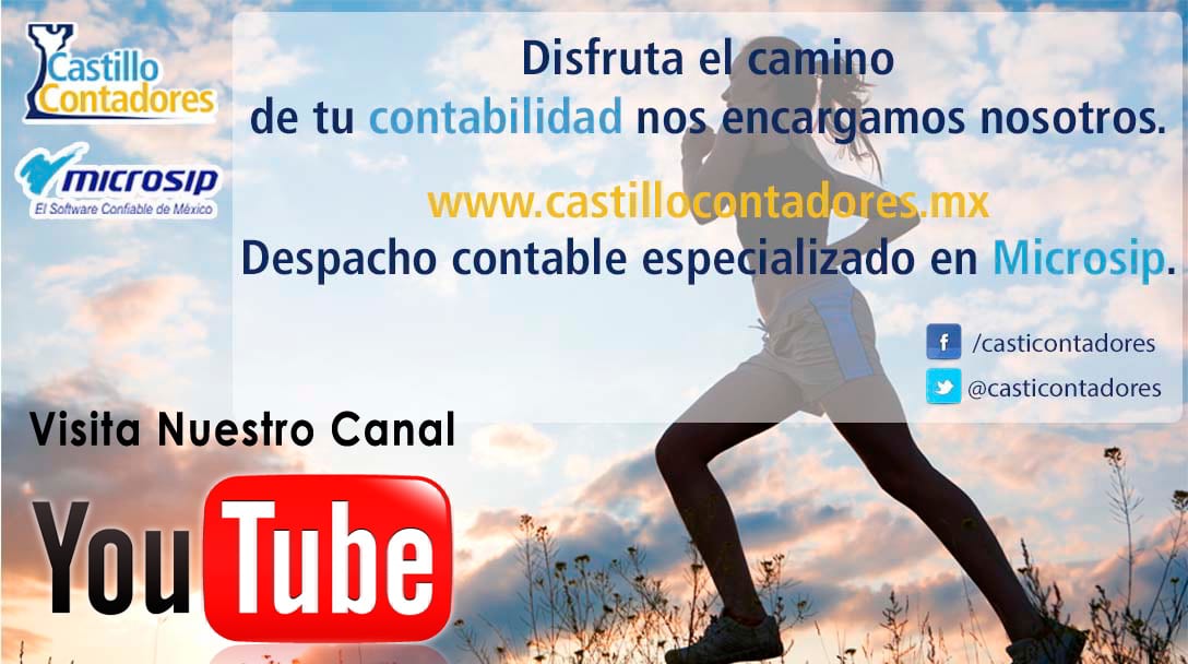 You tube. Canal de Castillo Contadores.