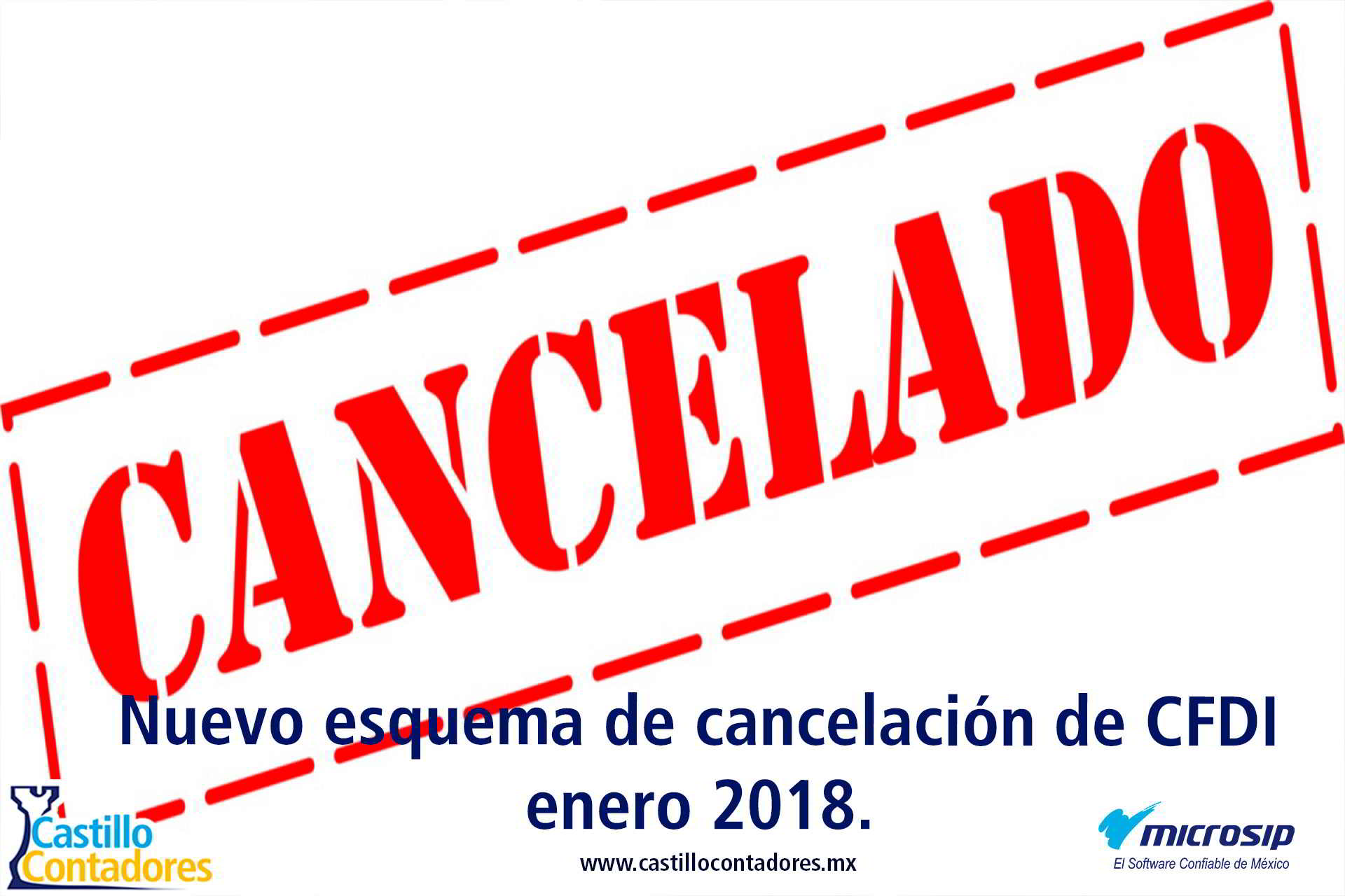 Nuevo esquema de cancelación de CFDI.