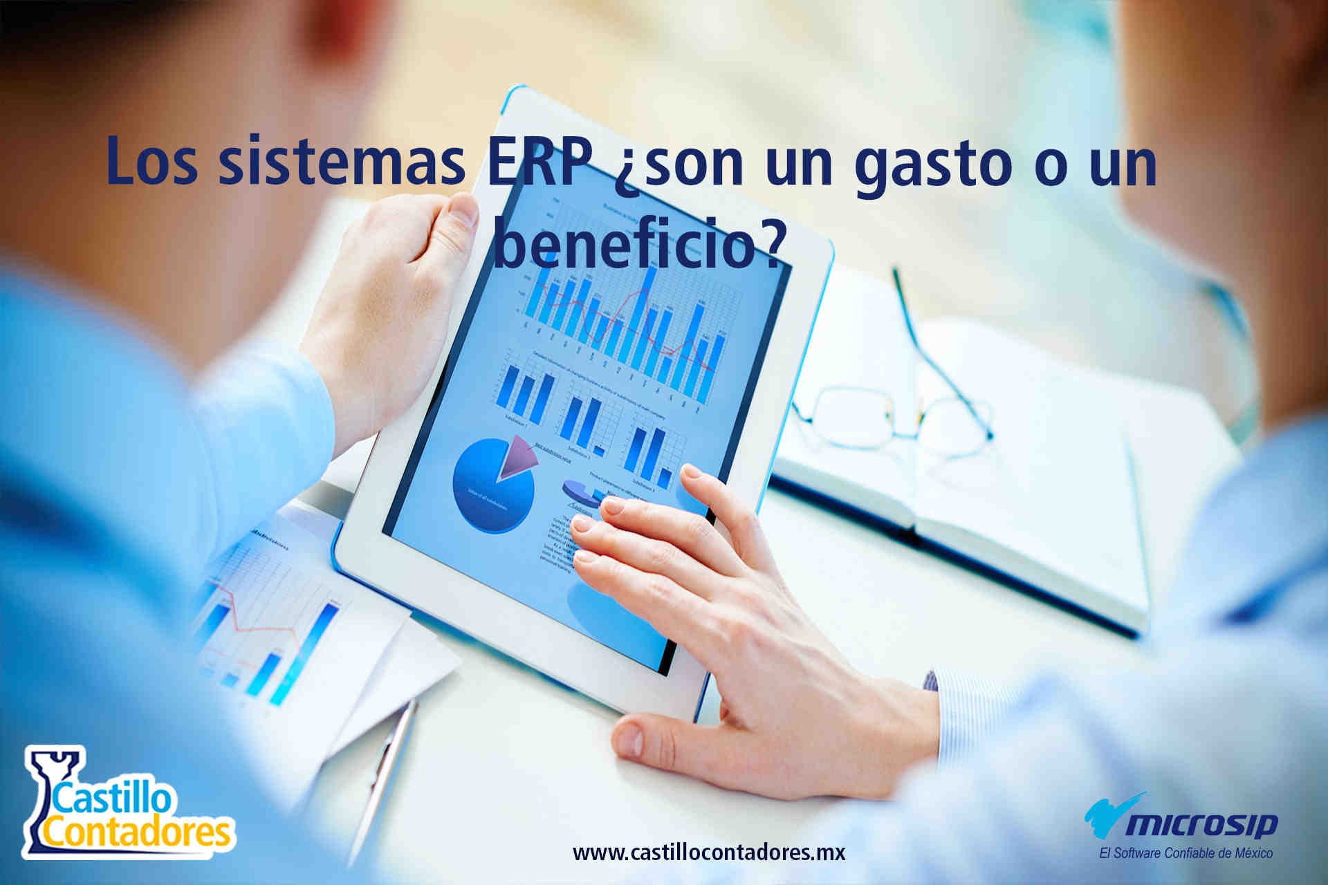 ERP gasto o beneficio. Castillo Contadores. Microsip.